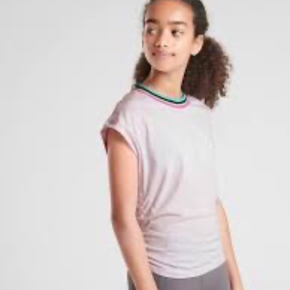 ATHLETA GIRL READY TO ROLL TEE